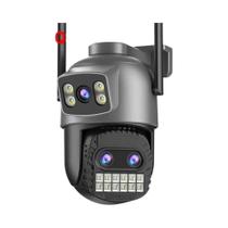 Câmera IP PTZ Wi-Fi Externa Com Detecção Humana Por IA, 8K 6K 10MP 15MP, 4 Lentes, 2 Lentes, 3 Câmera IP PTZ Wi-Fi Externa Com Detecção Humana Por IA, 8K 6K 10MP 15MP, 4 Lentes, 2 Lentes, 3