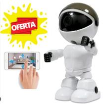Câmera Ip Robô Auto Tracking Visão Noturna Full Hd 1080p C/ Auto Rastreamento Wifi