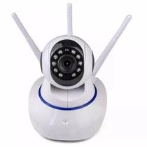 Câmera IP Robô com 3 Antenas Kapbom S069 - Interna - Wi-Fi Câmera IP Robô com 3 Antenas Kapbom S069 - Interna - Wi-Fi