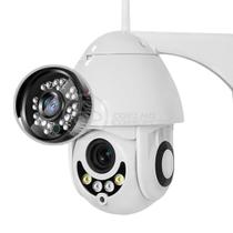 Câmera Ip Rotativa Speed Dome 355º Prova Dágua Wifi Hd 1080p