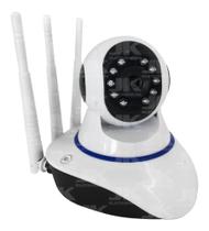 Câmera Ip Segurança 360 Sem Fio Wifi Visão Noturna Áudio