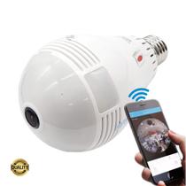 Camera Ip Segurança Lampada Espia Wifi V380 - Pré vendida