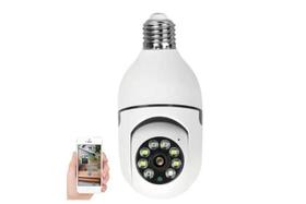 Câmera Ip Segurança Lâmpada Panorâmica Visão Noturna Sensor de Movimento Câmera Ip Segurança Lâmpada Panorâmica Visão Noturna Sensor de Movimento