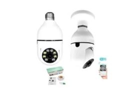 Camera Ip Segurança Lampada Panoramica Wifi Espia Full Hd Visão Noturna Camera Ip Segurança Lampada Panoramica Wifi Espia Full Hd Visão Noturna