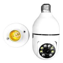 Camera Ip Segurança Lampada Yoosee Panoramica Espia Sensor Camera Ip Segurança Lampada Yoosee Panoramica Espia Sensor