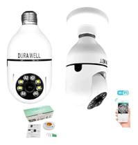 Camera Ip Segurança Lampada Yoosee Panoramica Wifi1080 Espia