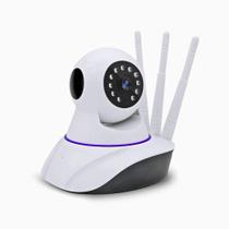 Câmera Ip Sem Fio 360 3 Antenas Hd Wifi Visão Noturna Alarm Câmera Ip Sem Fio 360 3 Antenas Hd Wifi Visão Noturna Alarm