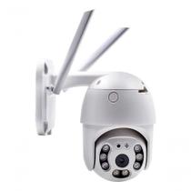 Câmera IP Shopmix HZ-A6 Speed Dome Wifi Full HD 5MP IP67 Branco