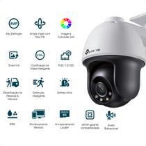 Câmera IP SPEED DOME VIGI C5404MM Externa PAN TILT FULLCOLOR POE TPLINK 4MP TPN0421