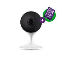Câmera Ip Wi-Fi Full Hd Im3 Mibo Intelbras + Sd 32Gb Purple