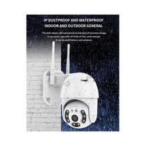 Câmera IP Wi-Fi HD motorizada 8807jw à prova d'água com visão noturna