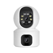 Câmera IP WiFi De 8MP Com Lente Dupla, Monitor De Bebê Com Visão Noturna Colorida, Rastreamento Câmera IP WiFi De 8MP Com Lente Dupla, Monitor De Bebê Com Visão Noturna Colorida, Rastreamento