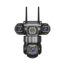 Câmera IP WiFi Externa 12MP Com Rastreamento AI PTZ Zoom 10X Vigilância Por Vídeo Sem Fio Três Câmera IP WiFi Externa 12MP Com Rastreamento AI PTZ Zoom 10X Vigilância Por Vídeo Sem Fio Três