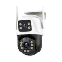 Câmera IP Wifi Externa 5K 10MP Com Zoom De 10X, Lente Dupla, PTZ, Rastreamento Automático, CCTV Câmera IP Wifi Externa 5K 10MP Com Zoom De 10X, Lente Dupla, PTZ, Rastreamento Automático, CCTV