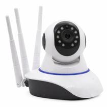 Câmera IP WiFi Infravermelho Detecção de Movimento Áudio