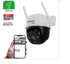 Camera Ip Wifi Inteligente Intelbras Im7 Giratoria 360 Externa Full Color + Cartão de Memoria 64gb