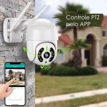 Câmera Ip Wifi Rotativa Externa Dome Prova D Água Hd Ipc360