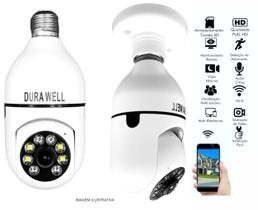 Câmera Ip Wifi Speed Dome Wifi Segurança Lâmpada Robô Giratória Sensor Movimento Com áudio