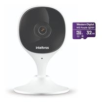 Camera Ip Wifi Wireless Segurança Intelbras Alta Resolução Full Hd e Cartao 32 GB SD