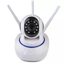 Câmera IP Wifi Wireless Sem Fio Hd 3 Antenas Robô Visão Noturna Proteção 24 Horas Para Casa Escritório - Utimix