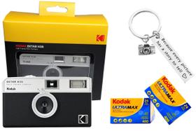 Câmera Kodak Ektar H35 Half-Frame Retro - Kit com 2 Rolos de Filme