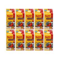 Câmera Kodak FunSaver Descartável - Pacote com 10 Unidades Câmera Kodak FunSaver Descartável - Pacote com 10 Unidades