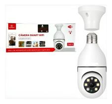 Câmera Lâmpada De Segurança Wi-fi 360o Hd Kapbom G4-5 - Branco Câmera Lâmpada De Segurança Wi-fi 360o Hd Kapbom G4-5 - Branco