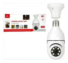 Câmera Lâmpada De Segurança Wi-fi 360o Hd Kapbom