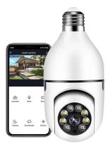 Câmera Lâmpada De Segurança Wifi Espia Panorâmica 360º Câmera Lâmpada De Segurança Wifi Espia Panorâmica 360º