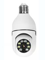 Câmera Lampada Espião Ip Wifi Infravermelha