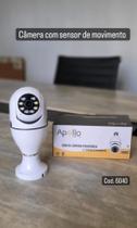 Câmera Lâmpada Panorâmica c sensor de movimento - APOLLO