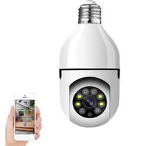 Câmera Lâmpada Wi-Fi 360 Com Visão Colorida E Rastreamento Câmera Lâmpada Wi-Fi 360 Com Visão Colorida E Rastreamento