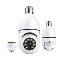 Câmera Lâmpada WiFi 360 3MP Soquete E27 Bivolt ICSEE Visão Noturna Áudio Pelo Celular Câmera Lâmpada WiFi 360 3MP Soquete E27 Bivolt ICSEE Visão Noturna Áudio Pelo Celular