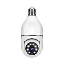 Câmera Lâmpada WiFi Dual-Band Tuya 2.4G/5G 3MP/4MP/5MP Com Áudio Bidirecional, Detecção Humana Por