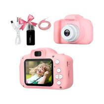 Câmera Mini 1080P Para Crianças, Câmera Digital De Vídeo Com Design De Desenho Animado, Cartão SD De