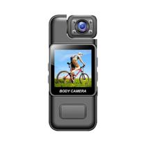 Câmera Mini 4K WiFi Ultra HD Com Visão Noturna Infravermelha Portátil Para Polícia E Ciclismo Ao Ar