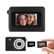 Câmera Mini Chaveiro JHdril 1080P 12MP com Cartão de 32GB