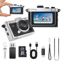 Câmera Mini Chaveiro Lenane 2K FHD com Tela de 1,47" e 32 GB Câmera Mini Chaveiro Lenane 2K FHD com Tela de 1,47" e 32 GB