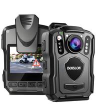 Câmera Mini HD 1440P BOBLOV M5 170 graus Câmera Corporal De Polícia Com Bateria De 4200mAh, Gravação
