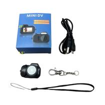 Câmera Mini Portátil Para Crianças Com Chaveiro HD 1080P Com Cartão TF Display Câmera Digital Micro