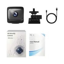 Câmera Mini Sem Fio 2.4GHz WiFi Com Visualização Remota Móvel, Recarregável via USB, Sem Cartão SD, Câmera Mini Sem Fio 2.4GHz WiFi Com Visualização Remota Móvel, Recarregável via USB, Sem Cartão SD,
