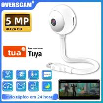 Câmera Mini WiFi 2K Para Monitoramento De Bebês, Sem Fio, Com Plug USB, Vigilância IP, Rastreamento