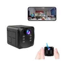 Câmera Mini WiFi 4K HD Sem Fio, Filmadora Inteligente Com Detecção De Movimento, Visão Noturna,