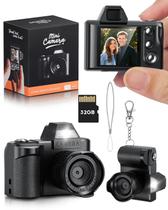 Câmera Mini WZVZ MC7 48MP 1080P HD com cartão SD de 32GB Câmera Mini WZVZ MC7 48MP 1080P HD com cartão SD de 32GB
