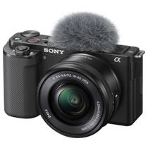 Câmera Mirrorless Sony Zv-e10 Aps-c De 24,2 Mp 4k Com Lente De 16-50 Mm