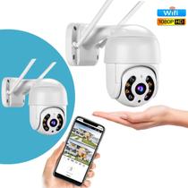 Camera Monitoramento À Prova Dágua Ip Wifi A8 Segurança Casa Empresa Uso Interno Externo 2 Antenas