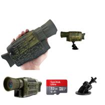 Câmera Monóculo Militar Com Longo Alcance 32g Com Suporte