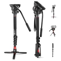 Câmera Monopod Neewer Professional 70,5/179 cm com cabeça de fluido