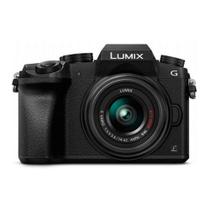 Câmera Panasonic LUMIX G7 4K 16MP com lente 14-42 mm, LCD 3"