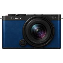 Câmera panasonic lumix s9 mirrorless com 18-40mm azul
